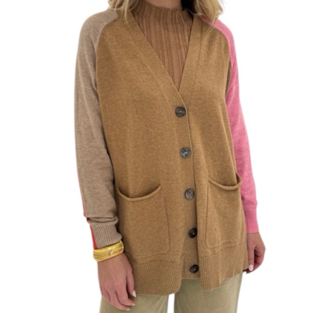 ZAKET & PLOVER
College Cardigan - Cookie